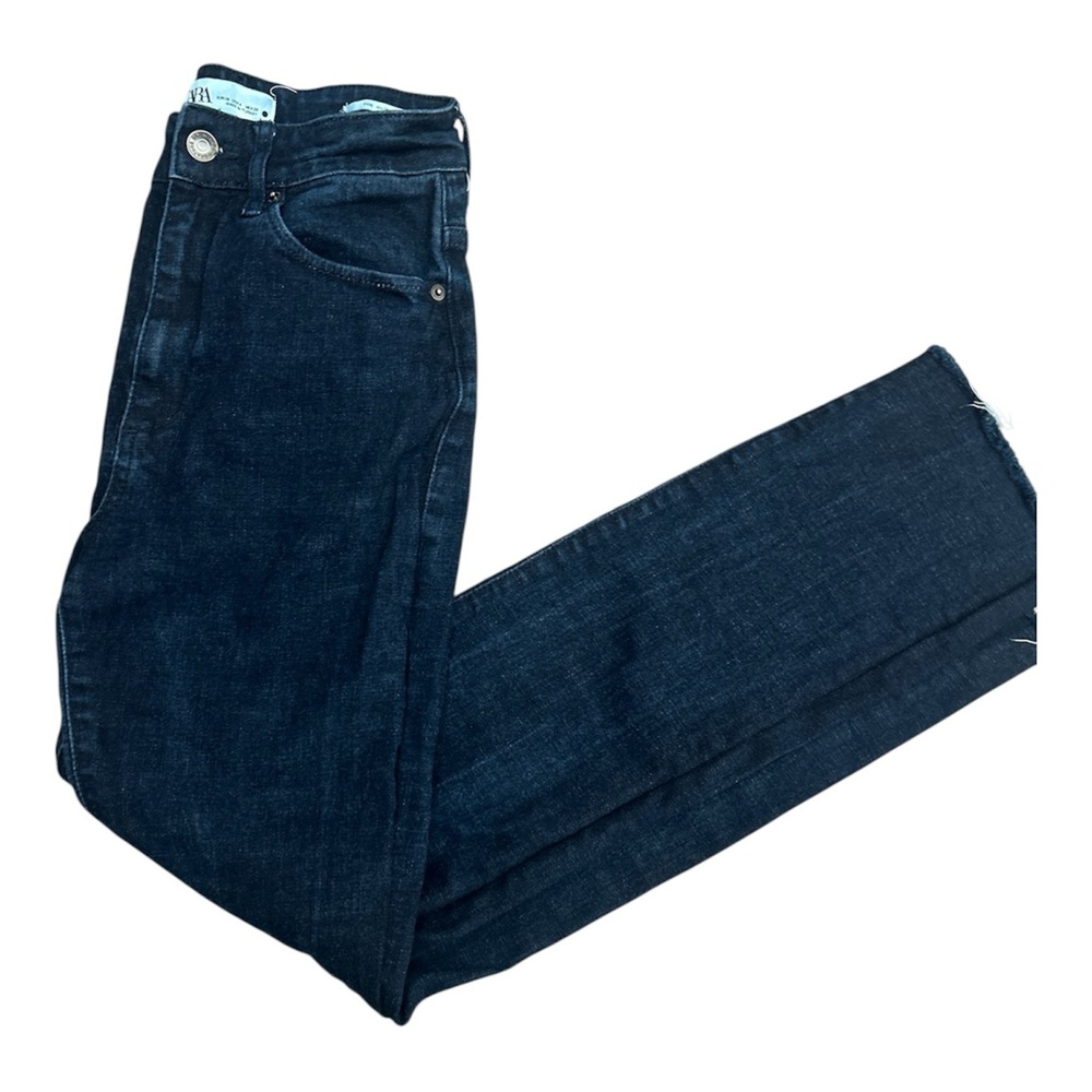 Zara Midnight Blue Denim Pants